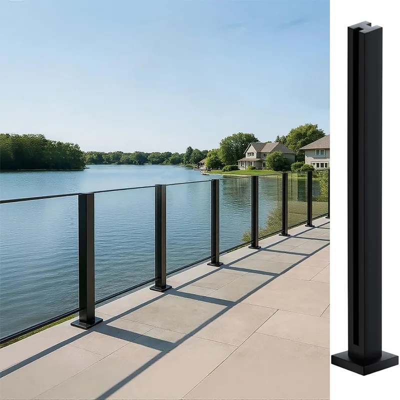 304 Stainless Steel Glass Railing Post 304 Stainless Steel Glass Railing Post