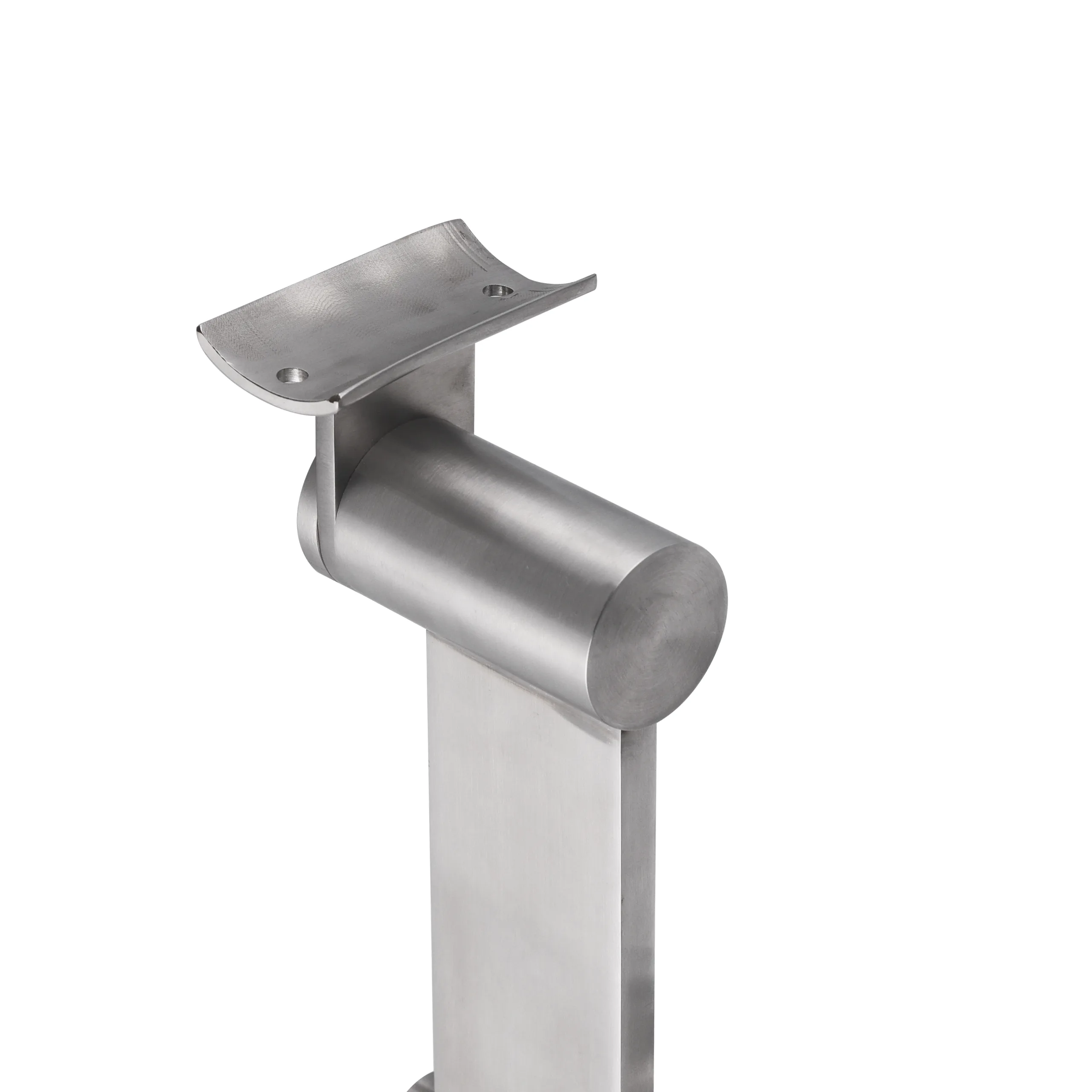 316 Stainless Steel Balustrade Post with Glass Clamp 316 Stainless Steel Balustrade Post with Glass Clamp