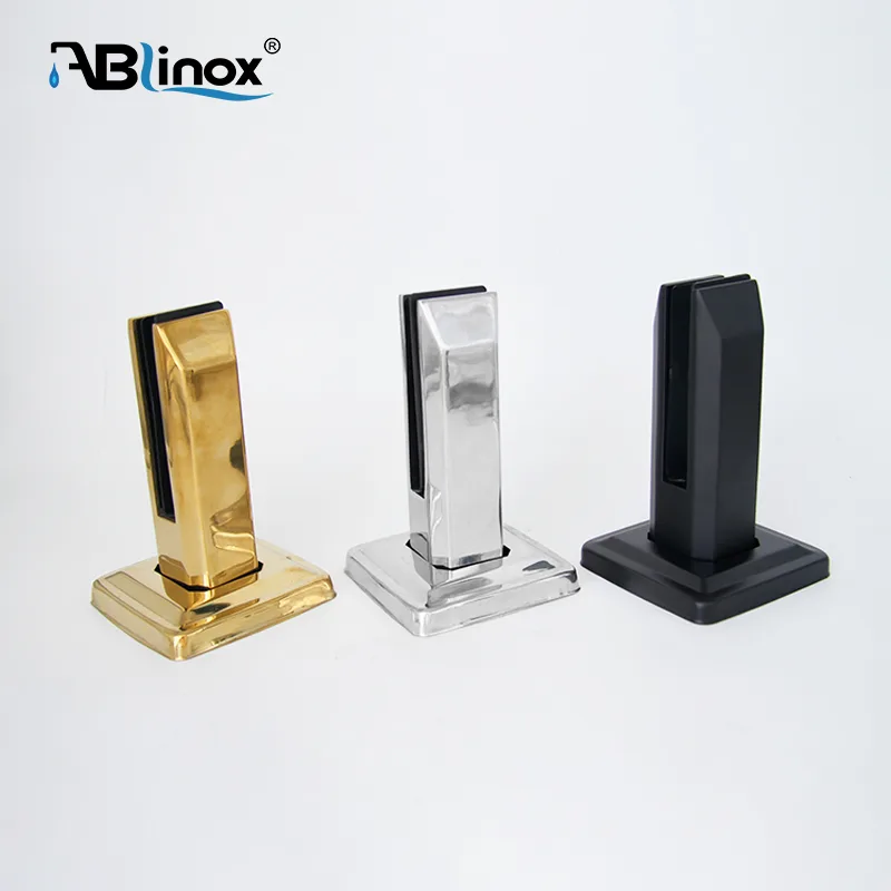 304 Stainless Steel Square Glass Spigots 304 Stainless Steel Square Glass Spigots