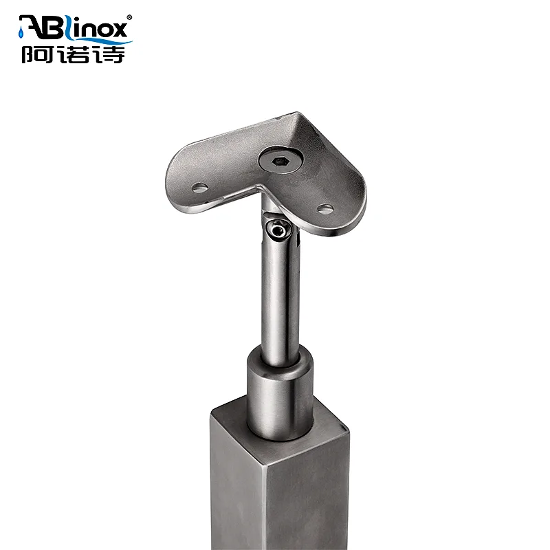 Stainless Steel 304 Staircase Handrail Balusters with Glass Clamp Stainless Steel 304 Staircase Handrail Balusters with Glass Clamp