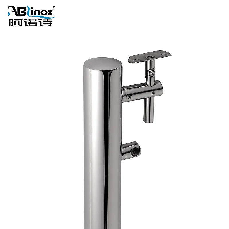 Stainless Steel Side Mounted Balustrade Post