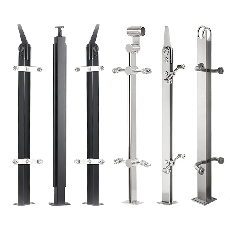 Custom 304/316 Stainless Steel Handrail Railings Post Custom 304/316 Stainless Steel Handrail Railings Post