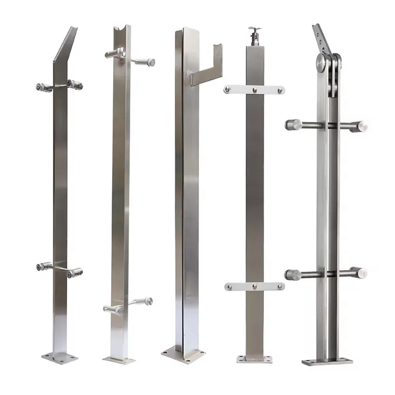 Custom 304/316 Stainless Steel Handrail Railings Post Custom 304/316 Stainless Steel Handrail Railings Post