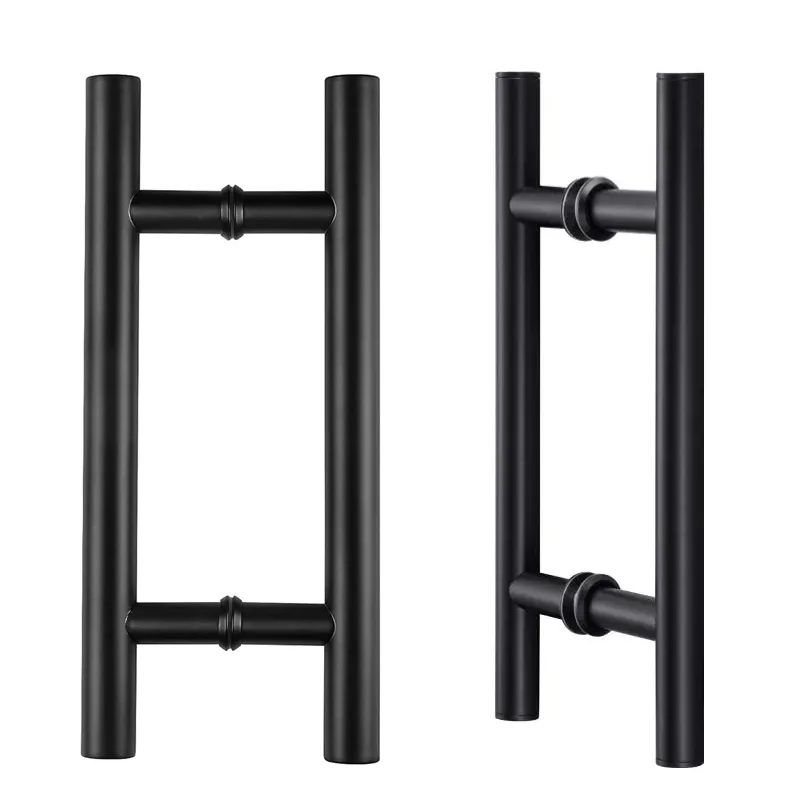 Stainless Steel Frameless Glass Door Handle H Shaped Stainless Steel Frameless Glass Door Handle H Shaped