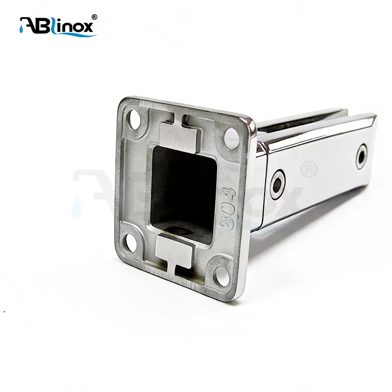 Custom Stainless Steel Square Glass Spigot Custom Stainless Steel Square Glass Spigot