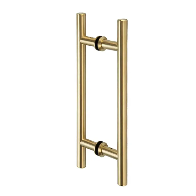 Stainless Steel Frameless Glass Door Handle H Shaped Stainless Steel Frameless Glass Door Handle H Shaped