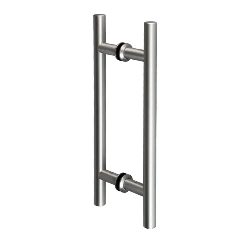 Stainless Steel Frameless Glass Door Handle H Shaped Stainless Steel Frameless Glass Door Handle H Shaped
