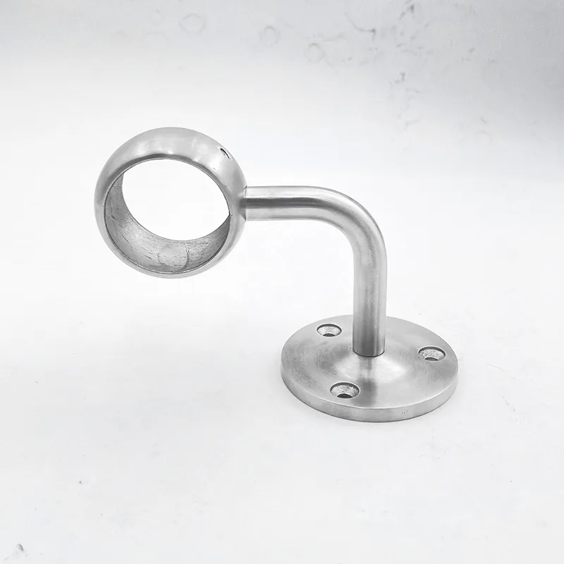 Stainless Steel 90 Degree Closed Loop Handrail Bracket Stainless Steel 90 Degree Closed Loop Handrail Bracket