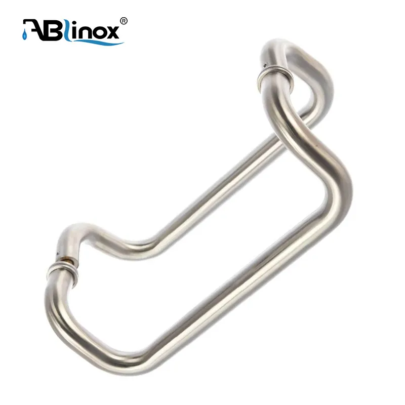 Square Stainless Steel Shower Door Handle Square Stainless Steel Shower Door Handle