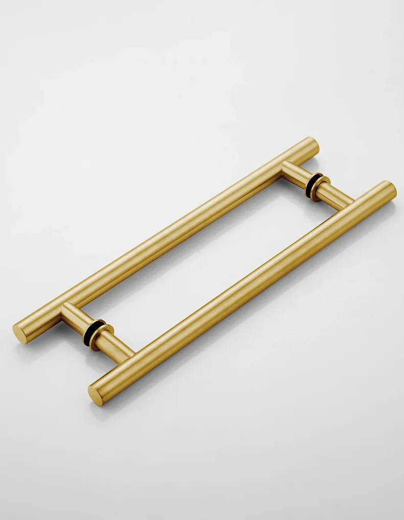 Stainless Steel Frameless Glass Door Handle H Shaped Stainless Steel Frameless Glass Door Handle H Shaped