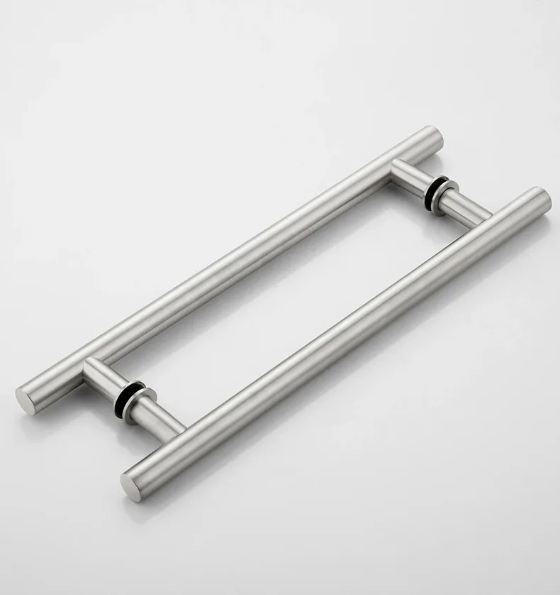 Stainless Steel Frameless Glass Door Handle H Shaped Stainless Steel Frameless Glass Door Handle H Shaped