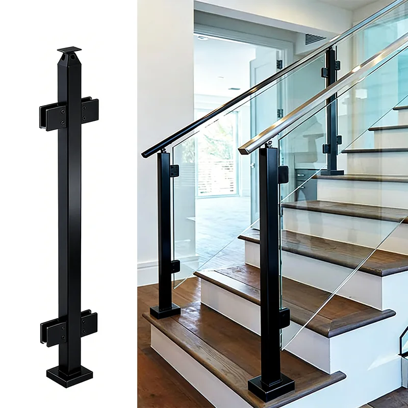 Stainless Steel Glass Railing Post Home Outdoor Stainless Steel Glass Railing Post Home Outdoor