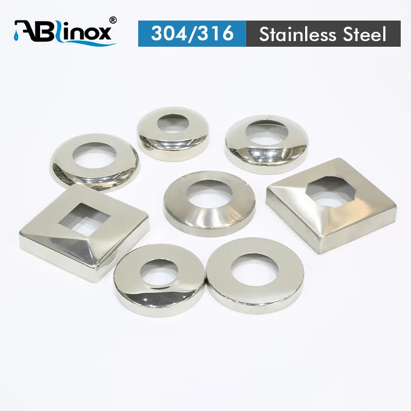 Custom 304/316 Stainless Steel Base Plate Cover Custom 304/316 Stainless Steel Base Plate Cover