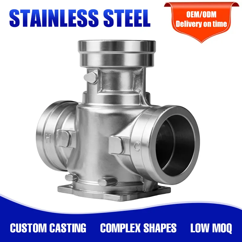 Custom Stainless Steel Industrial Pump Body – Investment Casting Custom Stainless Steel Industrial Pump Body – Investment Casting