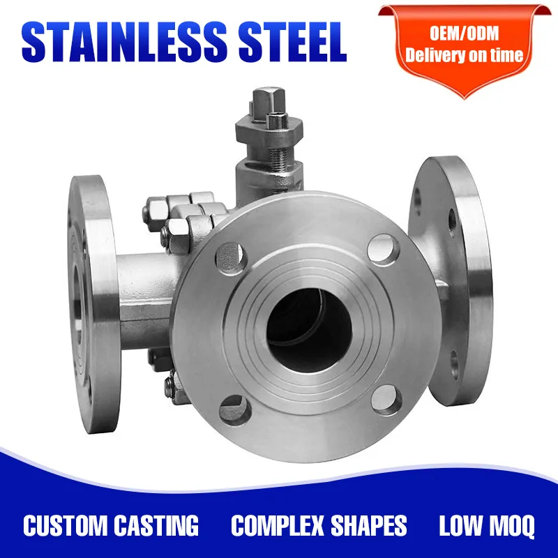 Custom Stainless Steel Ball Valve Body – Investment Casting Custom Stainless Steel Ball Valve Body – Investment Casting