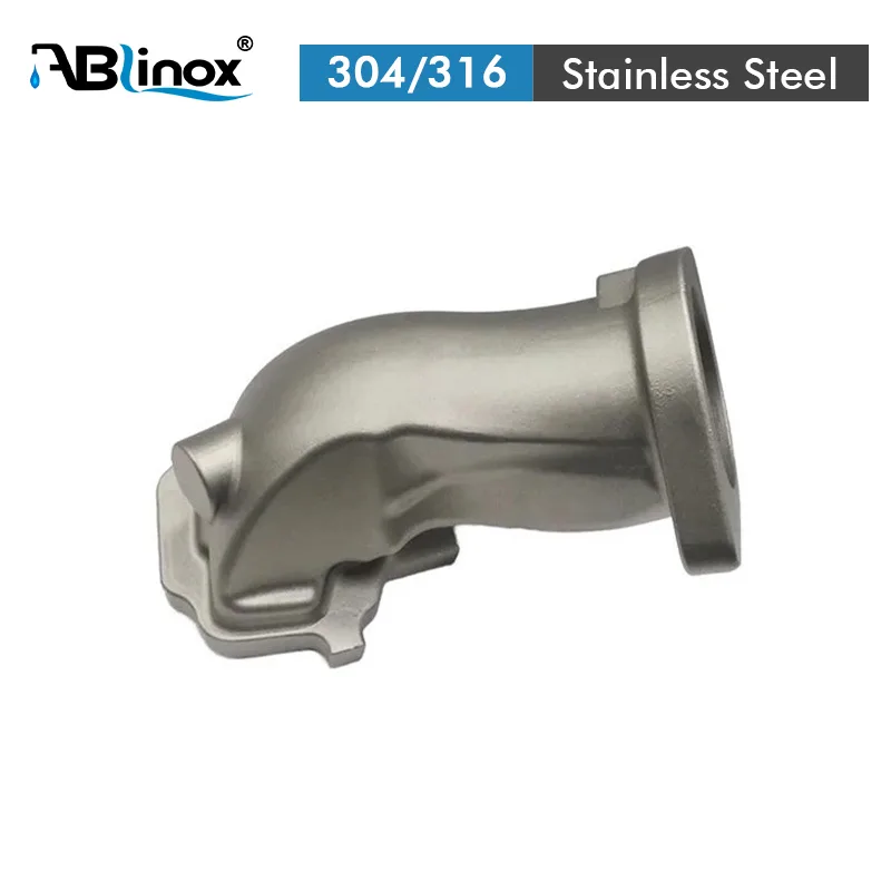 Precision Investment Casting Stainless Steel Exhaust Manifold / Turbocharger Housing Precision Investment Casting Stainless Steel Exhaust Manifold / Turbocharger Housing