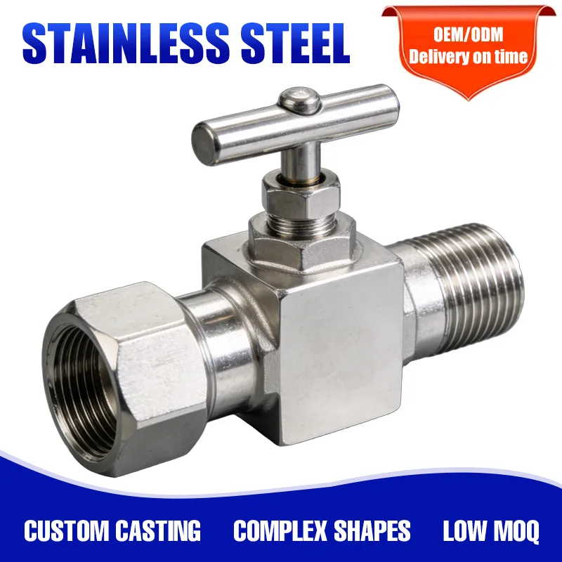 Custom 316Stainless Steel Female Thread Needle Valve – Precision Instrument Valve Custom 316Stainless Steel Female Thread Needle Valve – Precision Instrument Valve