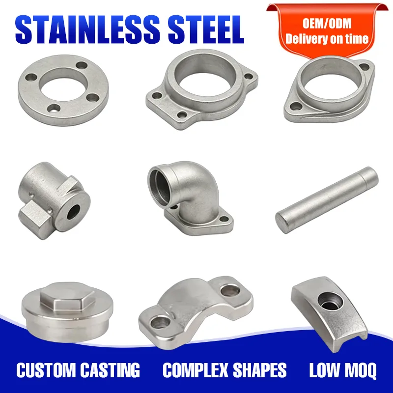 Custom 304 Stainless Steel Investment Casting Parts Custom 304 Stainless Steel Investment Casting Parts
