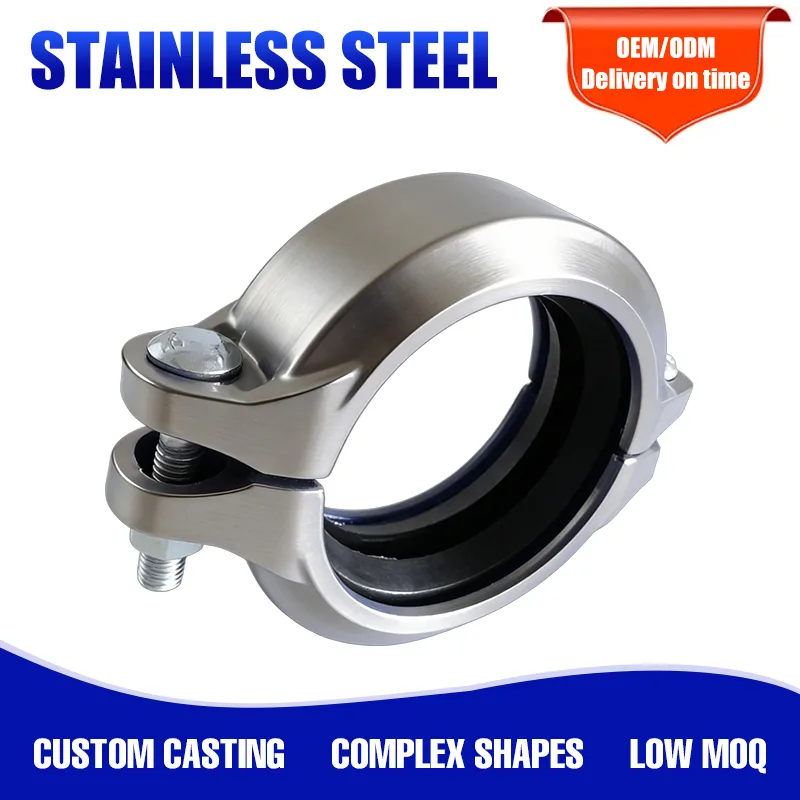 Custom 304 Stainless Steel Worm Gear Hose Clamp Custom 304 Stainless Steel Worm Gear Hose Clamp